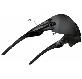 SPORTGLASSES "RG 5200" BLACK MATT smoke lens cat.3